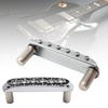 6 String Guitar Bridge String Spacing 10.8mm Threaded Saddles Guitar Bridge Tailpiece Electric Guitar Bridge Enduring