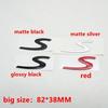 1Pc Car Rear S 4 GTS Letter Emblem Tail Door Trunk Sticker Styling Logo Badge For Panamera Macan Taycan 911 718