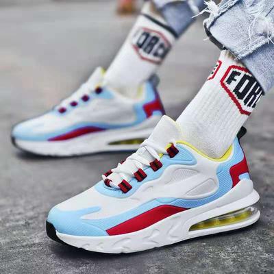 Neue Luftkissen-Sportschuhe Frühjahrs-Mesh atmungsaktive Schuhe Laufschuhe große Größen Schuhe