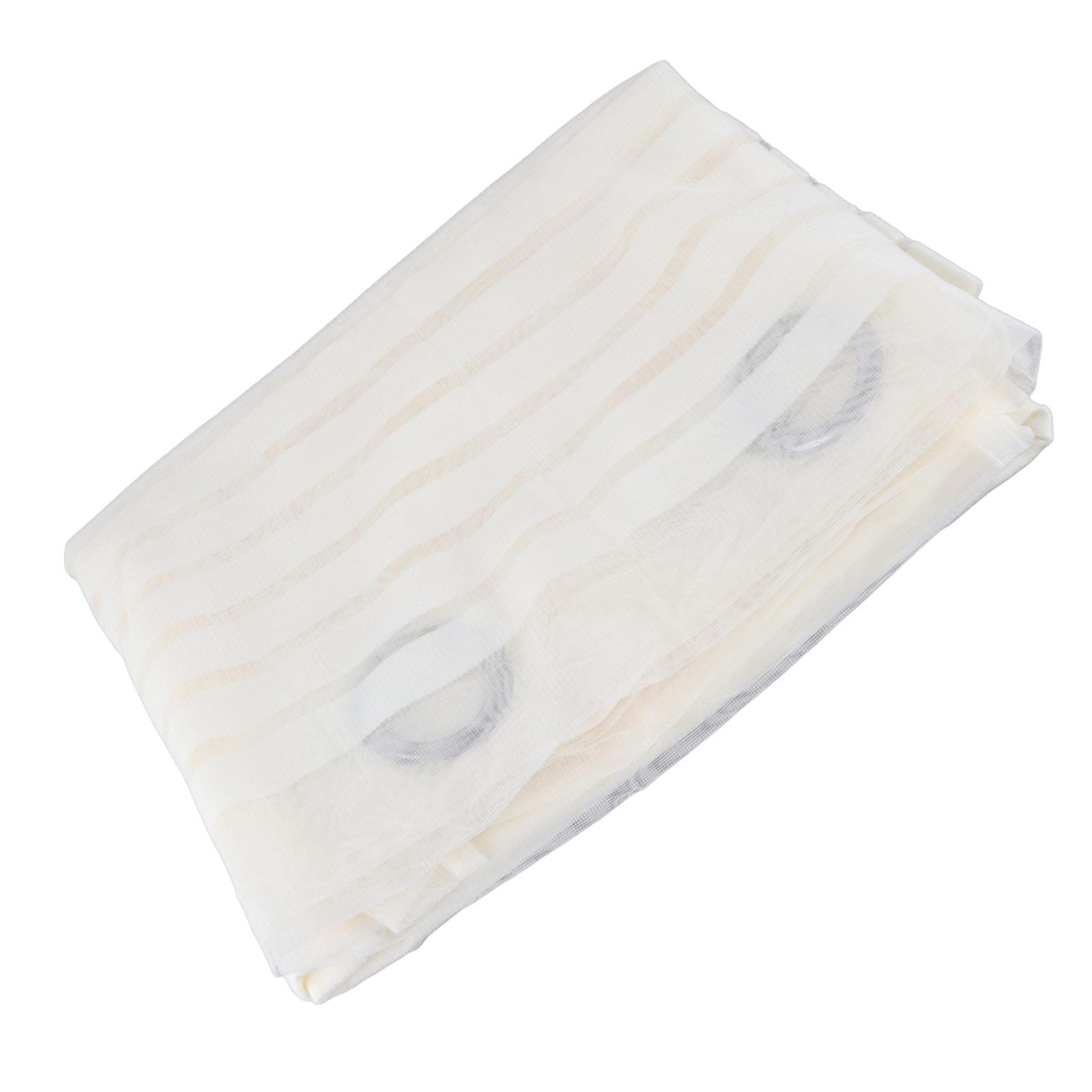 Semi Sheer Window Curtain Bedroom Balcony Drape Curtain Window Treatment (Grommet 100*200CM)