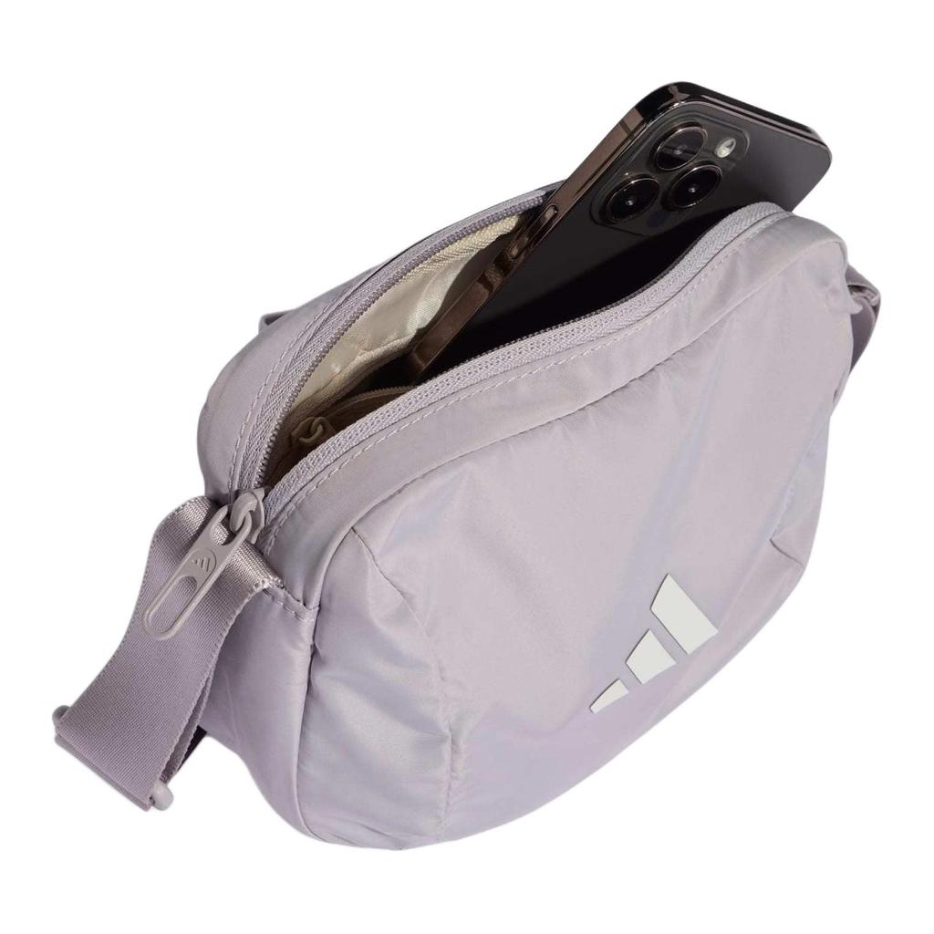 Adidas Lifestyle Recycled Polyester Shoulder Bag Regular Unisex Honor Gray KC6810