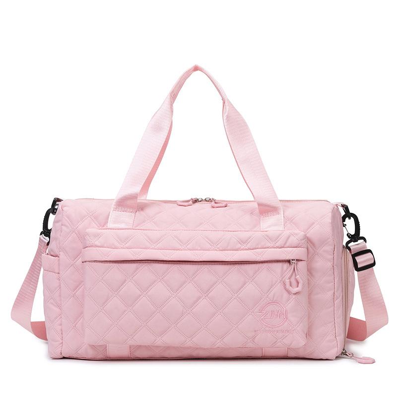 

Fashionable and Lightweight Hand-heeled Travel Bag Boarding Luggage Bag Dry and Wet Separation Sports Gym Bag Can Be Used To Pull Rod and Shoe Bin