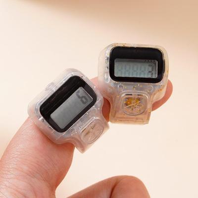 Finger Counter Click Manual Digital Clicker, Mini Digital Hand Tally Counter 5-Digit Number Count Clicker Resettable Clicker