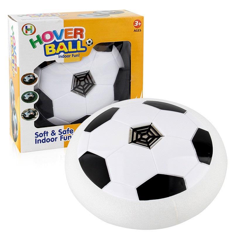 Electric Universal Air Cushion Football with LED Lights - Indoor Hover Ball Toy