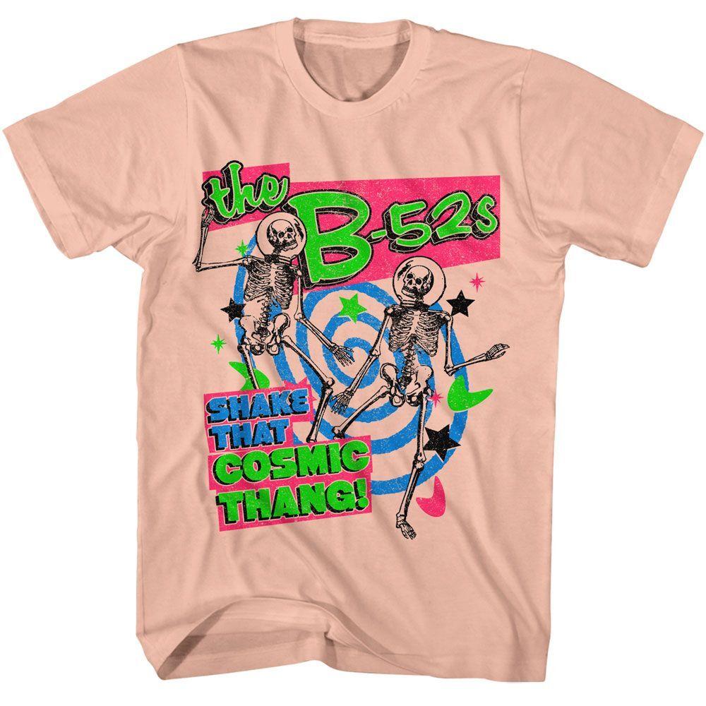 

26 The B52s Shake That Cosmic Thang Peach Music Shirt Unisex T-Shirt XXXXL