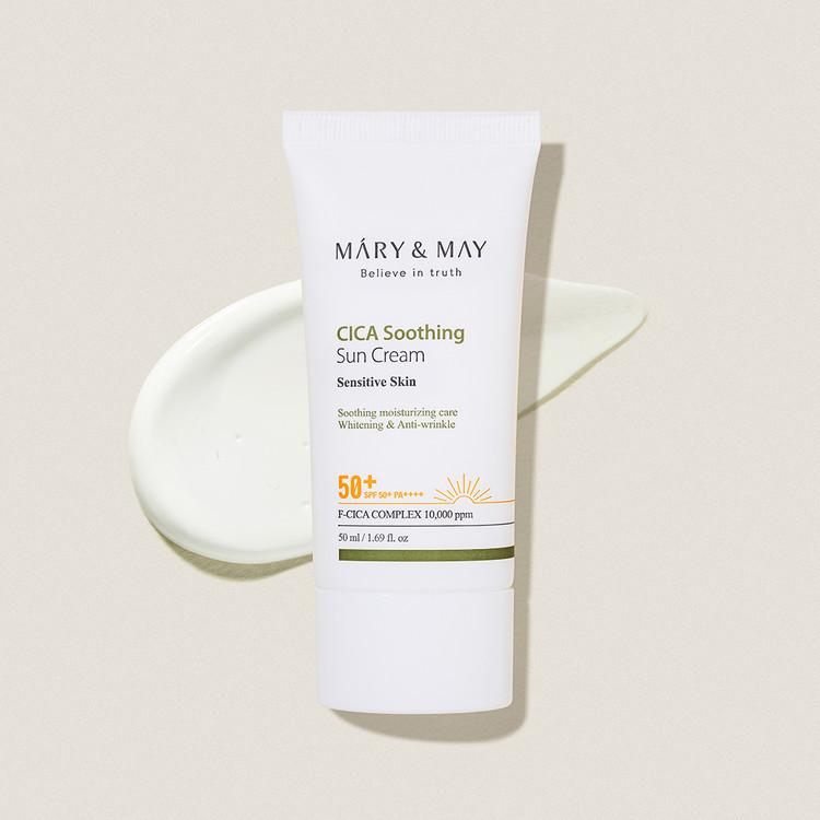 Mary&May Cica Beruhigende Sonnencreme LSF 50+ PA++++ 50ml