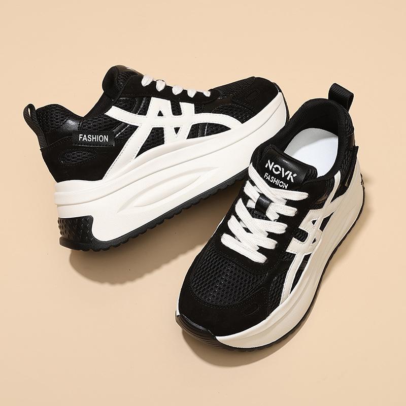 Anti-velvet Dad Shoes Autumn New Shoes Women's Shoes Versatile Casual Heightening Shoes Platform Running Sneakers