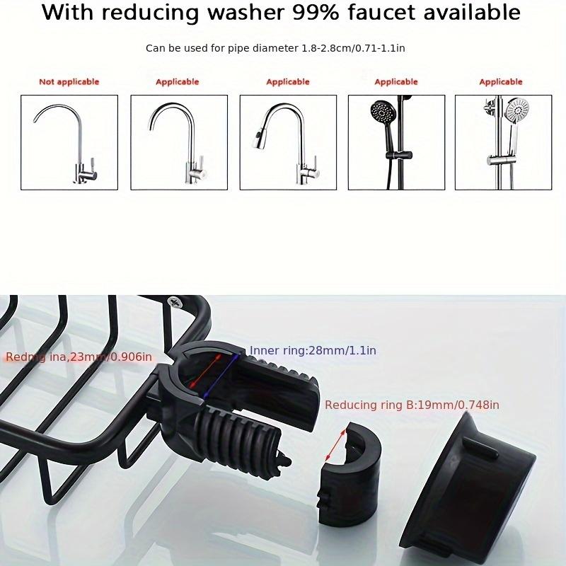 Bathroom Faucet Storage Rack Shower Soap Holder Bathroom Organization Shower Shelves Bathroom Accessories