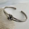 Xiaomi 100% Solid 925 Sterling Silver Metal Bracelet for Women Vintage Handmade Simple Retro Bracelet Birthday ChristmasGift