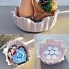 Lace Round Fruit Plate Silicone Mold DIY Epoxy Resin Large Storage Bowl Tray Container Creative Ornament Tray Mould