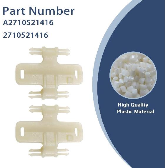 FZJDSD Left and Right Side Engine Timing Chain A2710521416 2710521416 Compatible with Mercedes-Benz C250 SLK250 1.8L 2.5L 3.5L 2012-2015