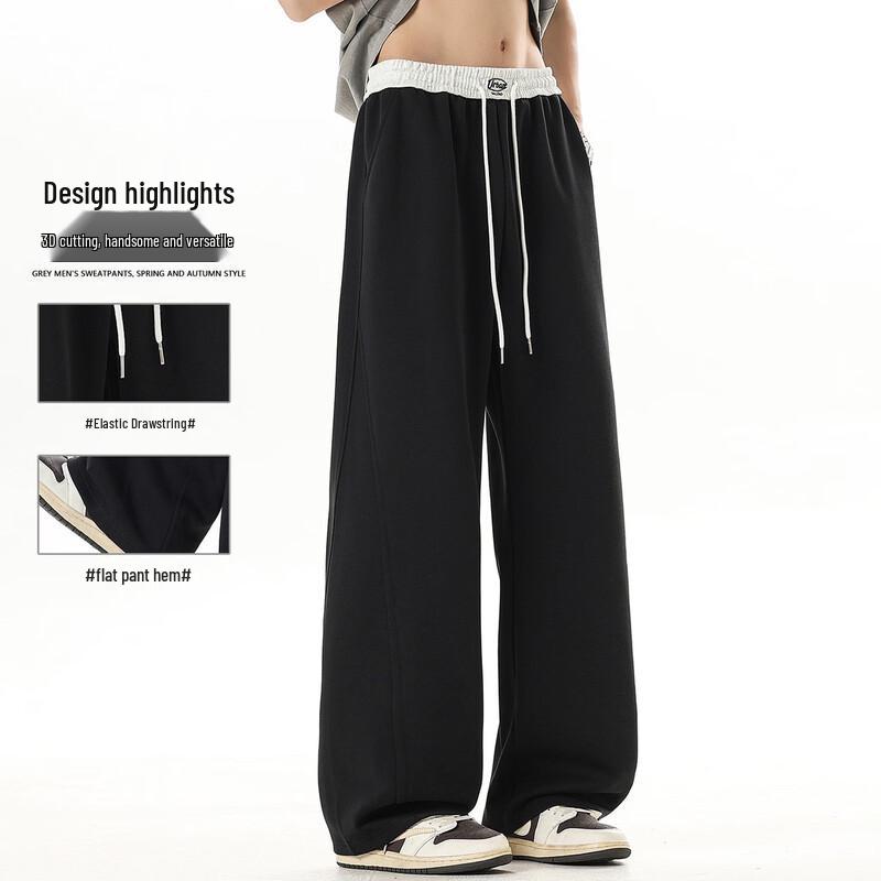 Baleno Men's Trendy Curved-Cut Casual Pants