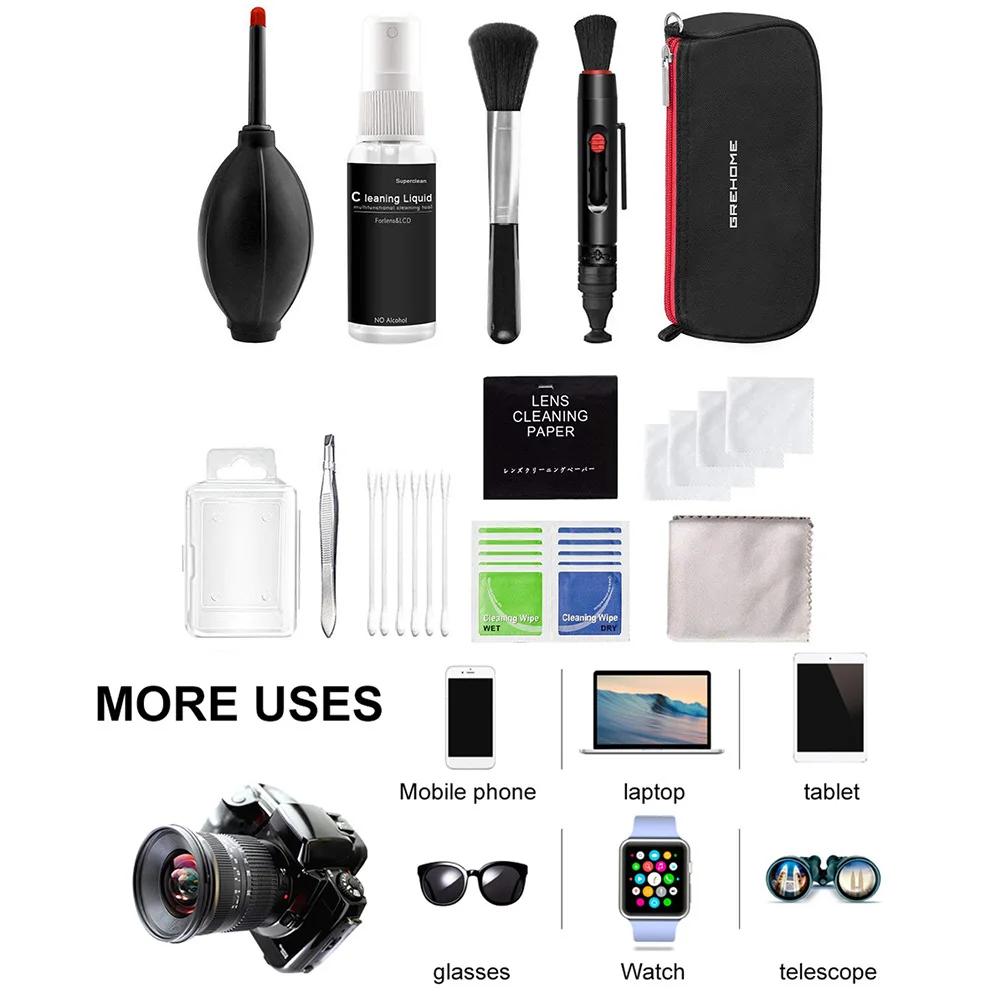 Camera Cleaner Kit DSLR Lens Digital Camera Sensor Cleaning Set for Sony Fujifilm Nikon Canon SLR DV Cameras Clean Kit