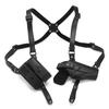 Universal Vertical Shoulder Strap Holster Tactical Underarm Universal G17 Holster Type 92 1911 Leather Gun Bag
