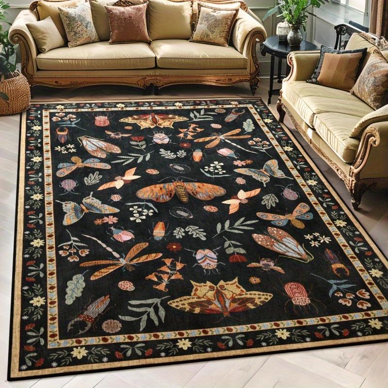 Modern Printed Carpets Carpets for Living Rooms Bedrooms Vintage Carpets Flowers Dining Rooms Amusement Rooms Home Decor Carpets