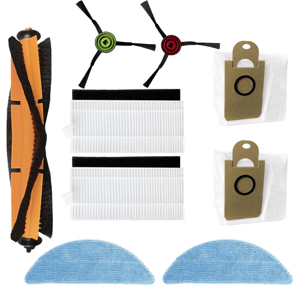 For Xiaomi Lydsto R3 Main Roller Brush Side Brush HEPA Filter Dust Bug Mop Clothes Spare Parts Replacement Accessories