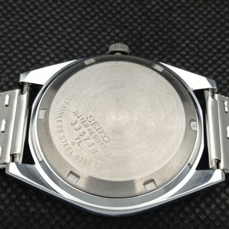 MONTRE HOMME AUTOMATIQUE VINTAGE RÉVISÉE SEIKO 5 6309A JAPON a318810-2 Seiko-a318810