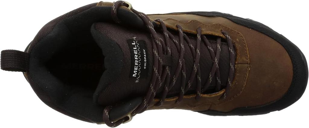 MERRELL COLDPACK 3 THERMO MID WATERPROOF Men’s Snow Boots (EARTH / 27.0 Cm, 2E)