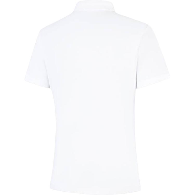 Li-Ning Breathable Versatile Solid Color Soft Comfortable Casual Short Sleeve Polo Shirt Women Tops APLV028-12