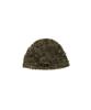 KOOKEESEE Hairy Knit Beanie Hat_Khaki