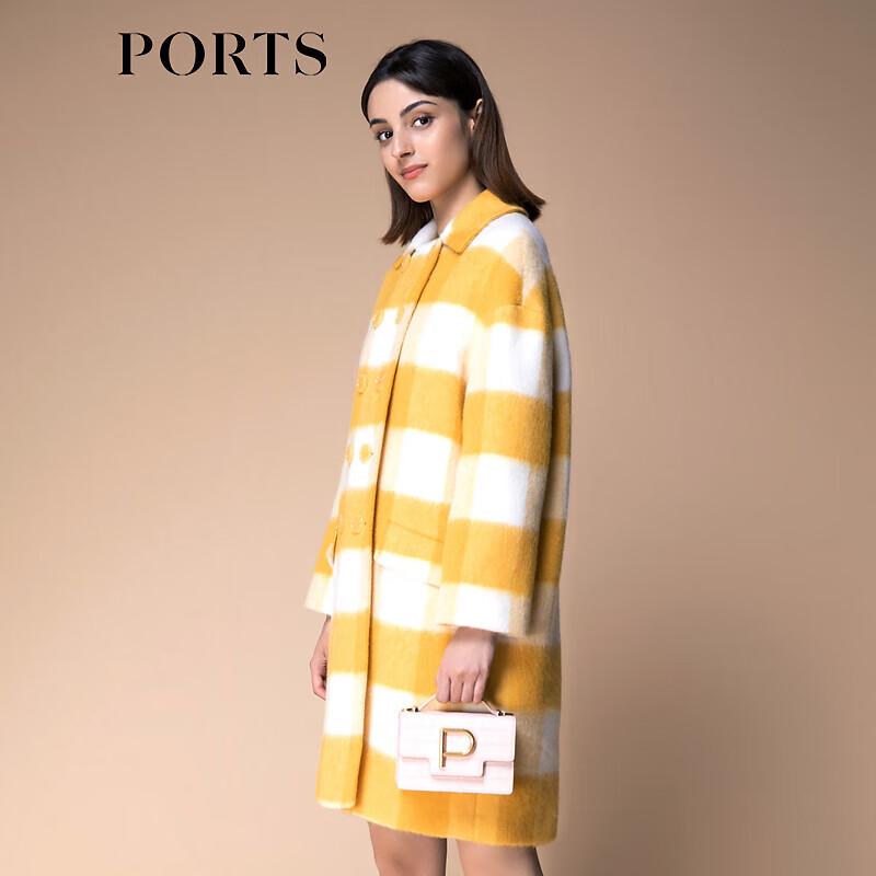 

Женское клетчатое пальто оверсайз из смесовой шерсти 6