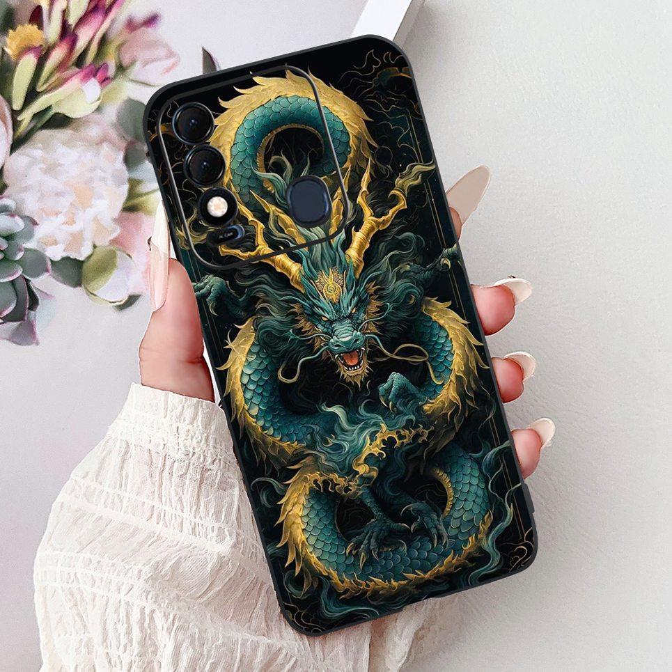 New Fashion Back Cover For Tecno Spark 8 8p 8c 8 Pro Case For Spark8c KG5k Phone Shell Cool Animals Luxury Girly Soft Silicone