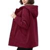 Winter Corduroy Jacket for Middle-aged Women Casual and Loose Mom's Cotton Jacket Cotton Top