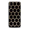 Honeycomb Pattern Phone Case For Samsung A26 A36 A56 A54 A52 A50 A70 A40 A12 A14 A16 A22 A24 A42 A34 A32 5G A04s A06 5G Cover