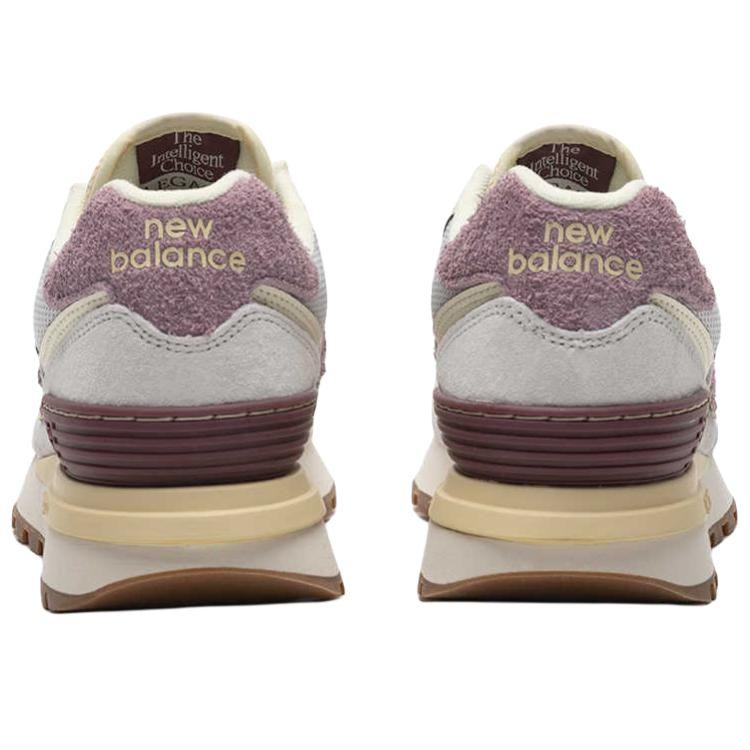 New Balance NB 574 Retro Comfortable Cushioning Durable Lightweight Low-Top Running Shoes Unisex sneaker Gray White U574LGLG