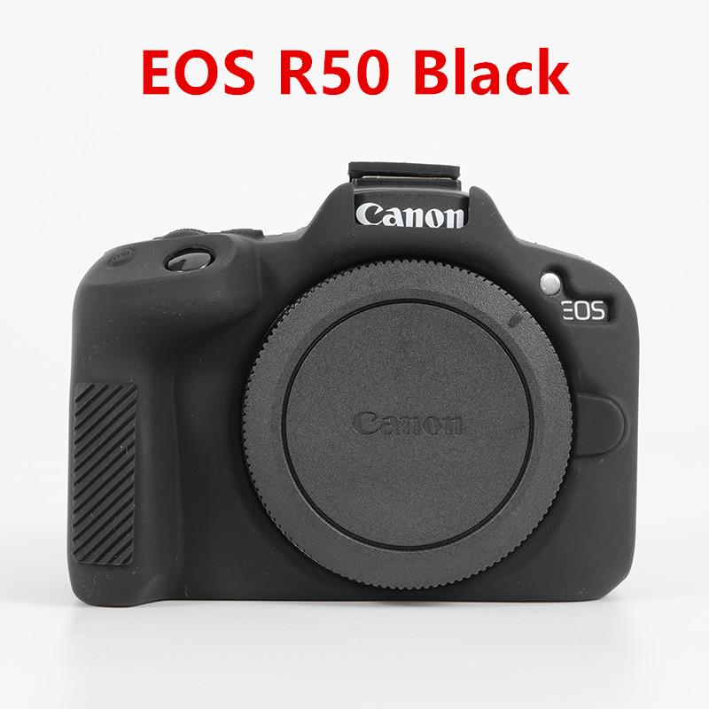 Soft Silicone Armor Camera Body Case For Canon EOS R10 R50 R100 R5 R6 R6II R7 R8 RP Protective Rubber Cover