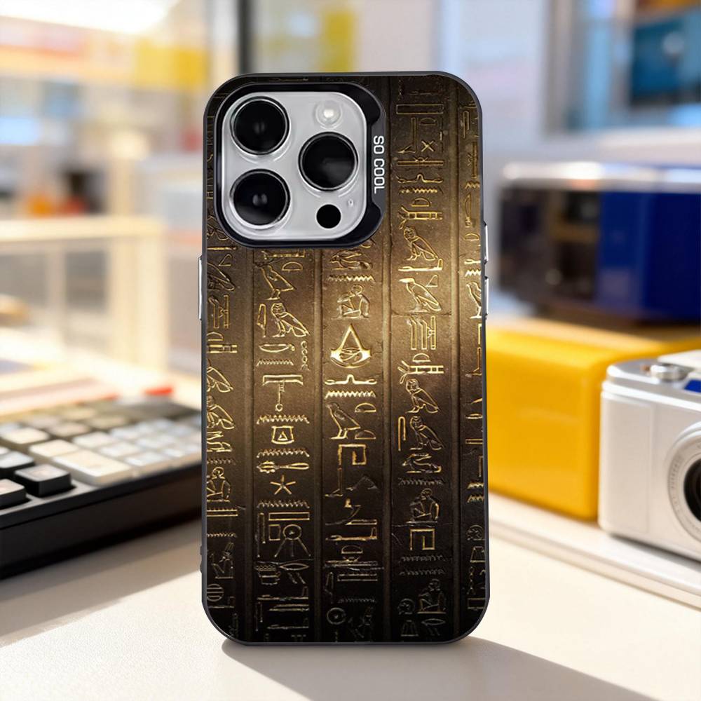 Ancient Egypt Eye Cool Phone Case For iPhone 17,16,15,14,13,12,11,Pro,XS,Max,Plus,Mini,SE4,E Black Matte Shockproof Cover iPhone13PROMAX
