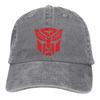 Summer Cap Sun Visor Autobots Red Hip Hop Caps Transformer Science Fiction Action Cowboy Hat Peaked Trucker Dad Hats