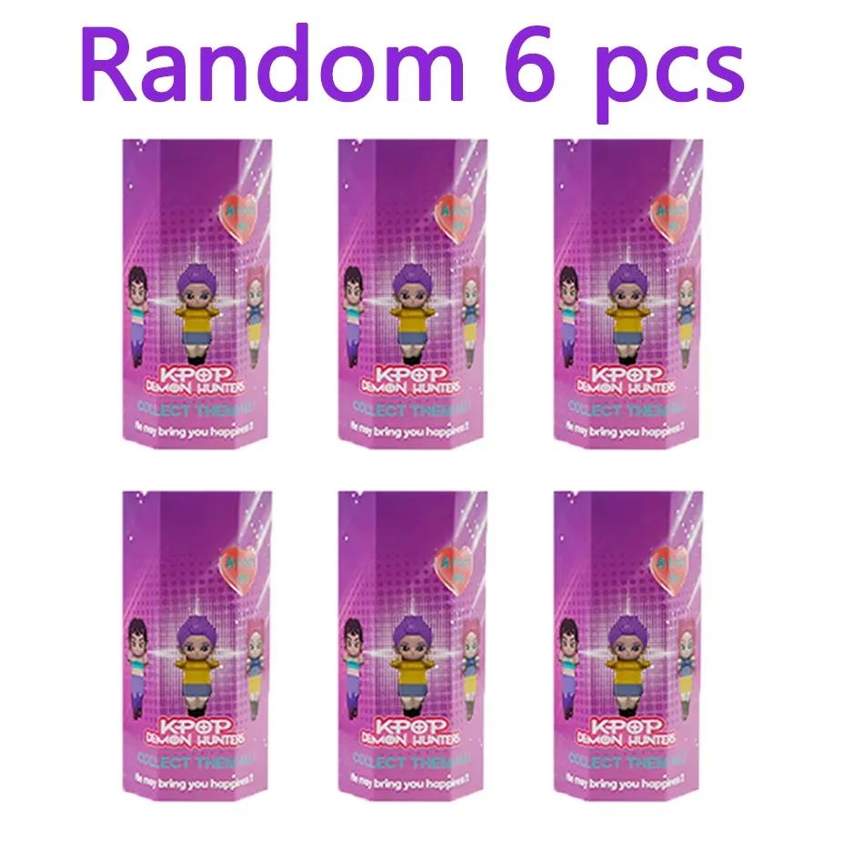 $$_%Demon Hunters Blind Box Devil Saja Collect Anime Figure Party Cosplay Gaming Cartoon Huntrix Decorative Christmas Gift_@