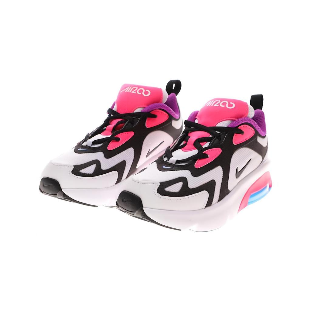 New Nike Air Max 200 White Hyper Pink Black PS AT5631-100