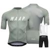 Mens Road Cycling Jersey Shorts Set Breathable Milk Silk Fabric Quick-Dry Performance Wear Riding