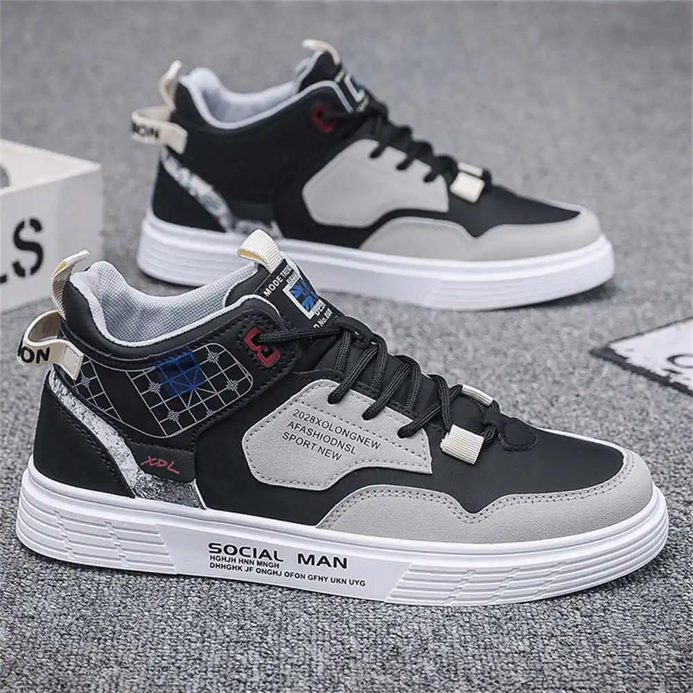Fashion Round Foot Tied White Shoes For The Bride Boots Dresses Men Brand Trainer Sneakers Sports Pas Cher Tenys Footwears