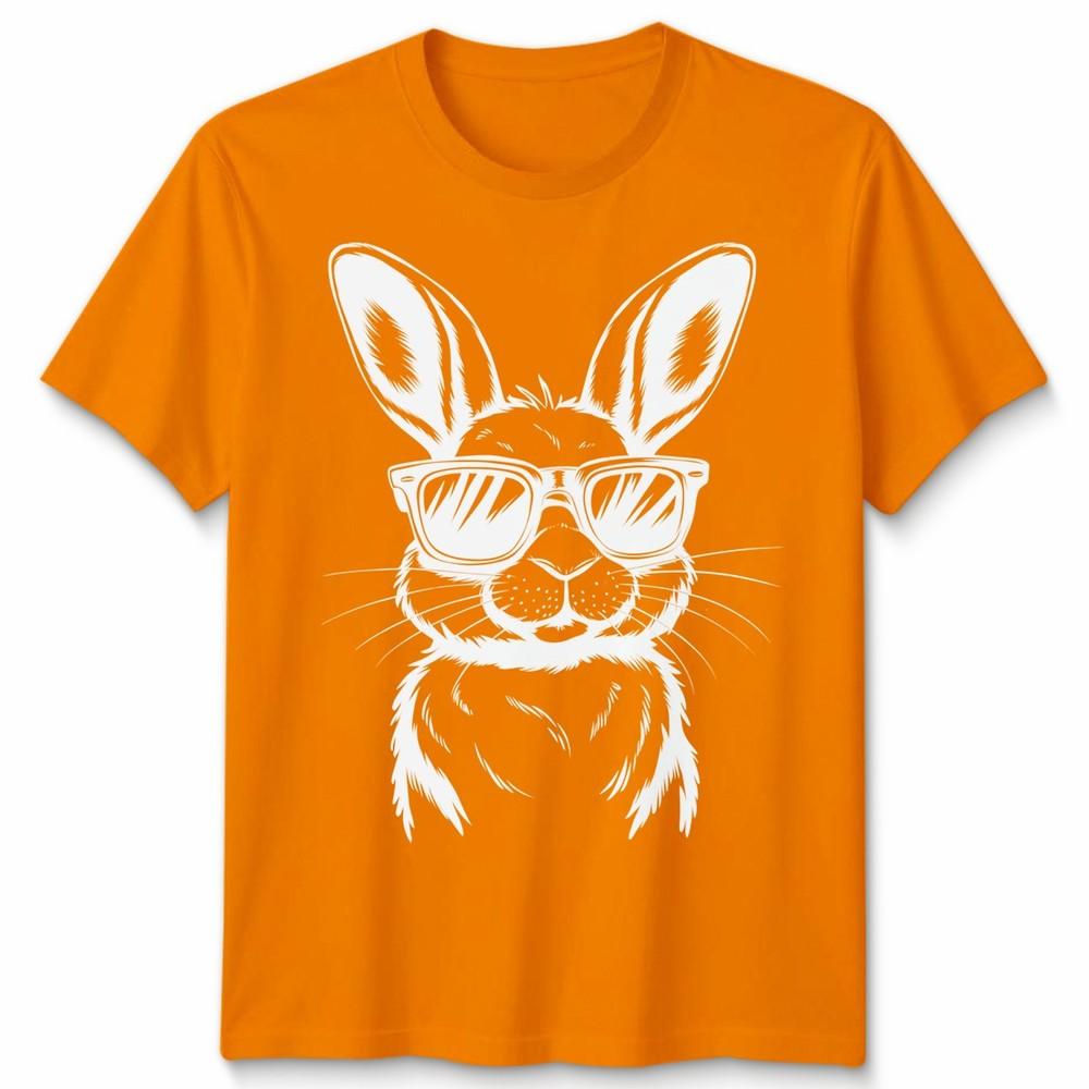 Funny Bunny Face Sunglasses Rabbit Easter Day Unisex Tshirt Gift