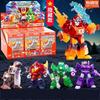 Original Blokees Transformers Defender Version Vol.4 Serie Blind Box Anime Zubehör Bauspielzeug Sammlermodell Lustige Geschenke