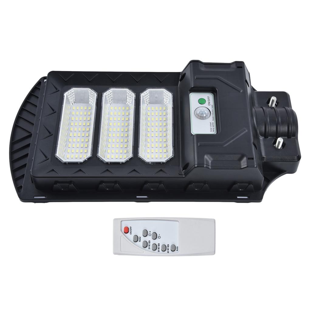 LED Solar Street Light 300W 150LEDs Waterproof Solar Sensor Street Lamp for Outdoor Squares Parks