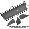 For RAV4 2024 2023 2022 2021 2020 2019 Glove Box Organizer Compatible Insert Glove Compartment Dividers Car Interior Accessories