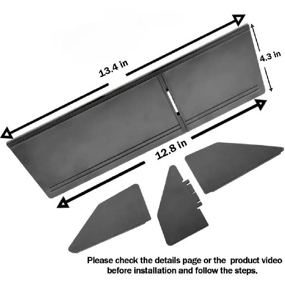 For RAV4 2024 2023 2022 2021 2020 2019 Glove Box Organizer Compatible Insert Glove Compartment Dividers Car Interior Accessories