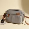 Bolsa Mensageiro Casual Multifuncional, Unissex, Feita de Tecido Oxford de Nylon, Bolsa de Ombro Único Feminina, Bolsa Simples e Casual