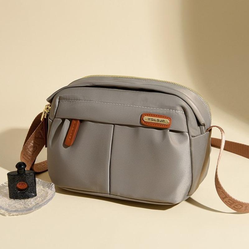 Multi-functional Casual Messenger Bag, Unisex, Made of Nylon Oxford Fabric, Women's Single Shoulder Bag, Simple and Casual Bag