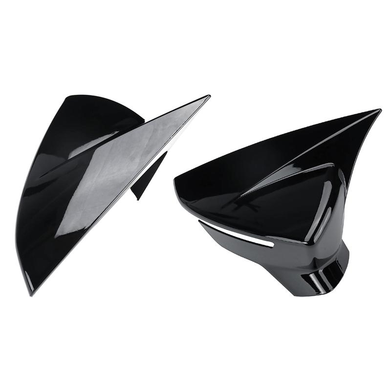 1 Paar Rückspiegelkappe ABS Carbon Schwarz für SEAT Leon MK3 5F ST FR Cupra Ibiza Mk5 Arona KJ7 2017 2018
