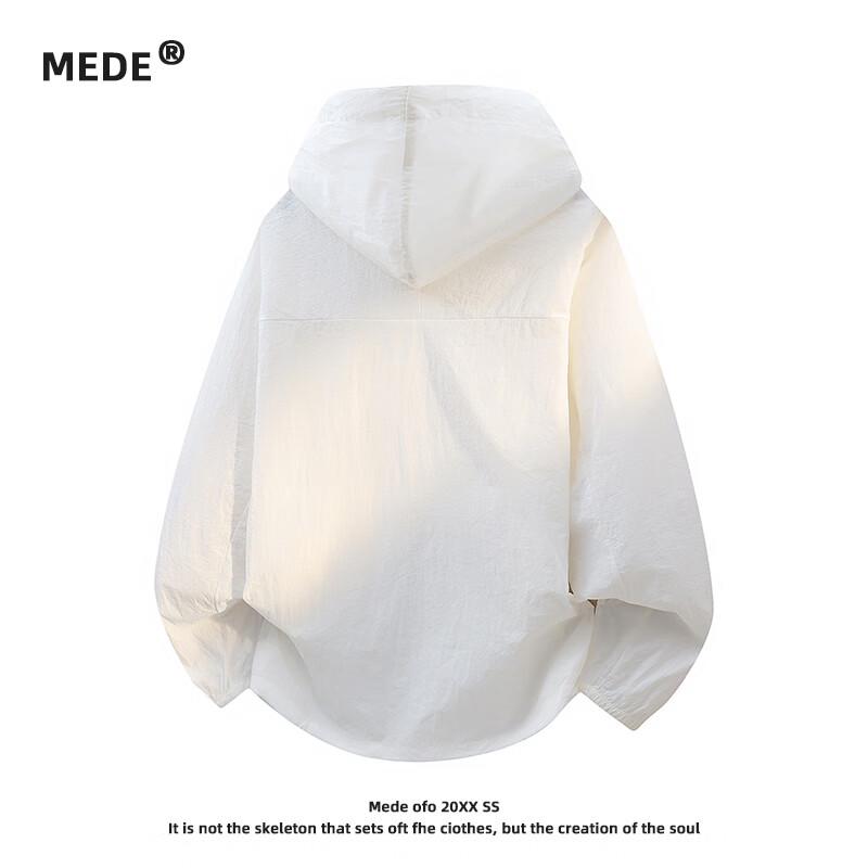 MEDE Men's Hooded Summer UV Protection Jacket