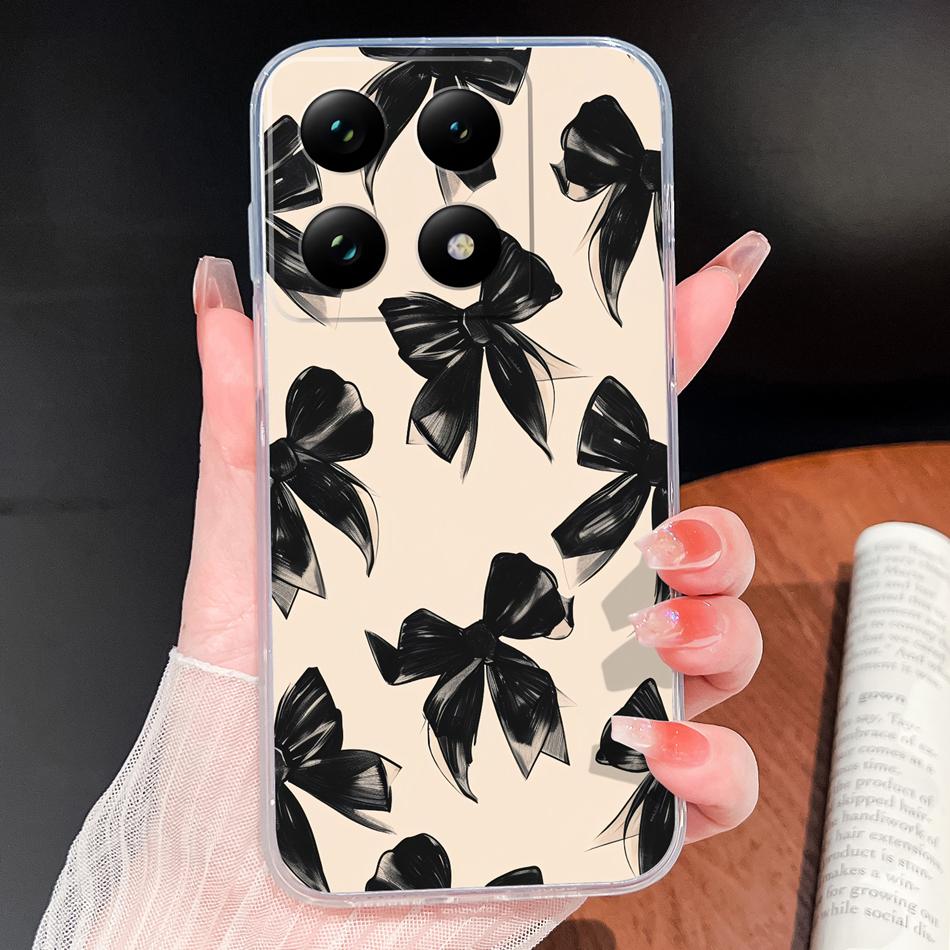 Case For Xiaomi 15T Pro Creative Funny Phone Shell For Xiaomi 15 T Transparent Soft Silicone Lightweight Protective Back Cover