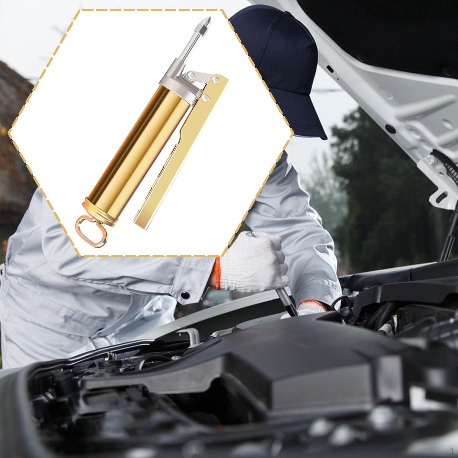 

Диспенсер для смазки инструментов высокого давления Эргономичный с насадкой для гаража, судового оборудования, дома на колесах 36cm 110CC