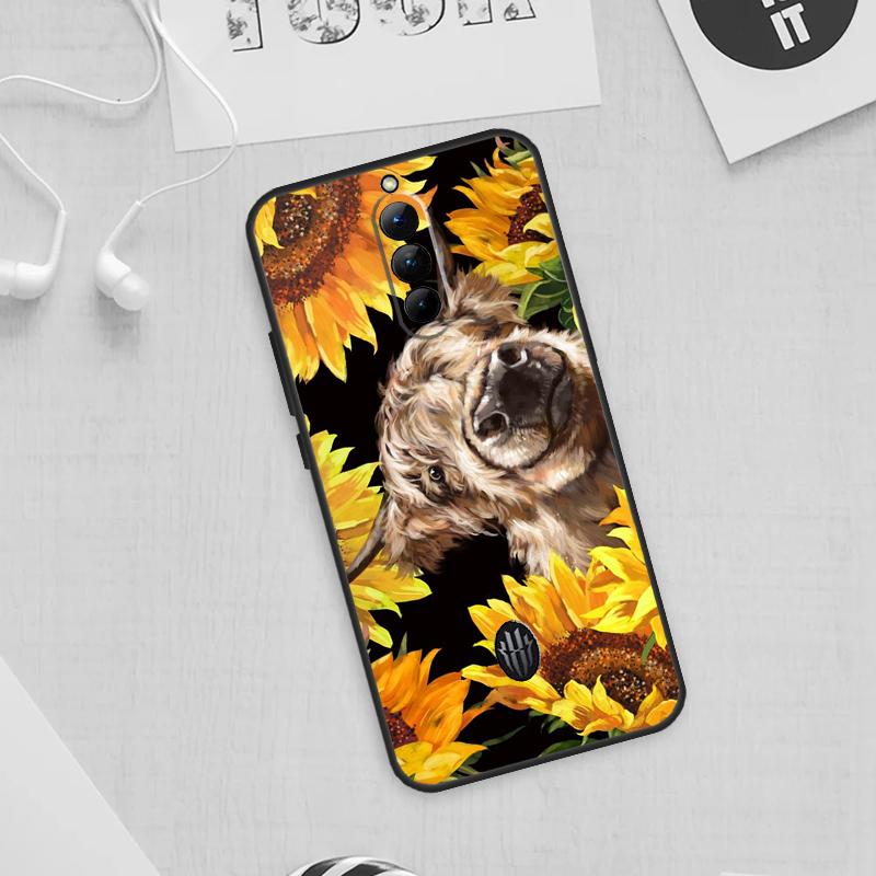 Highland Cows Case For ZTE Nubia Red Magic 11 Pro 8 8S 9 9S 10 10S Pro Plus 5G 6 7 7S 6S Pro 10 Air Cover