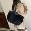 Large-capacity Tote Bag, Single-shoulder Bag, Simple and Casual, Pleated Commuter Underarm Bag