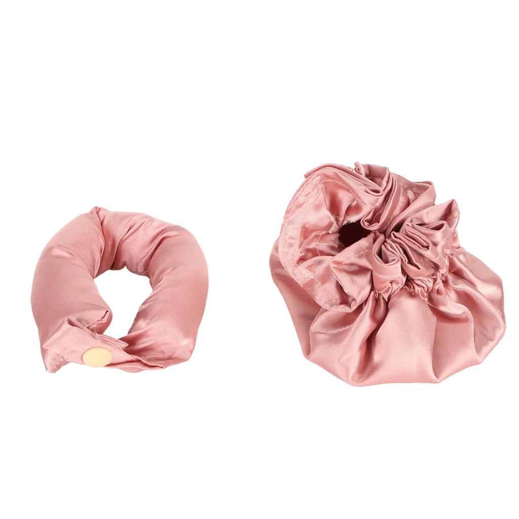 Heatless Bun Hair Styling Kit Cloth Portable Soft Satin Heatless Curler for Sleeping Long Hair